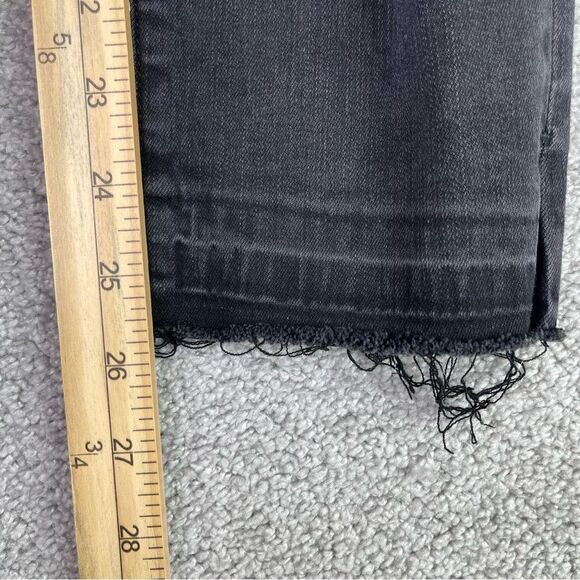 Abercrombie & Fitch Jeans Women's 29 Black Simone High Rise Ankle Skinny - Picture 8 of 10